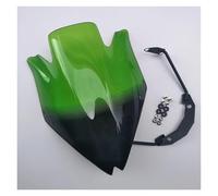 Moto Cupolino Parabrezza Per Kawasaki Per Z750 Per Z750R 2007 2008 2009 2010 2011 2012 Parabrezza Per Moto Parabrezza Con Staffa Fumo Trasparente Deflettore Per Moto(Green)
