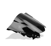 Moto Deflettore Vento Per Per YZF Per R25 Per R3 R 25 3 2013 2014 2015 2016 2017 2018 Nero Moto Schermo Parabrezza Parabrezza Doppia Bolla Carenatura Parabrezza(1)