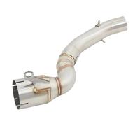 Moto Di Scarico Fuga Collegamento Tubo Slip On Per DUKE 200 2020 2021 2022 2023 Collegare 51 Millimetri Silenziatore Pit Bike Terminali Scarico Moto