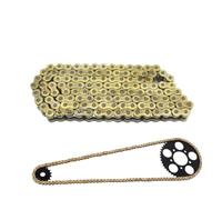 Moto DIDVF Paraolio Catena 520 525 530 X-Ring Compatibile con Parti di Motocicli Automobilistici Pit Dirt Bike MX Supermoto Racing ATV Quad(525V-120LINKS-X-ring)