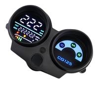 Moto Digitale Tachimetro Quadrante Universale Carburante Strumentazione ABS