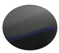 Moto Discovery Coprisella compatibile con Honda XLV600 Transalp 1987-1999 nero con cuciture blu