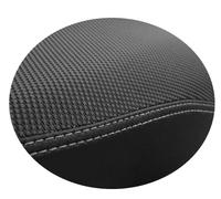 Moto Discovery Coprisella compatibile con Honda XLV700 Transalp 2008-2013 nero con cuciture grigio chiaro (B)