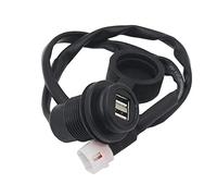 Moto doppia presa caricabatterie USB per YAMAHA MT09 2017-2021 MT-09 SP XSR900 Tracer 900 MT07 XSR700, moto telefono USB spina di ricarica adattatore