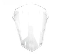 Moto Double Bubble Parabrezza Parti Dello Schermo Per Y&amaha FZ6 Per S2 2003 2004-2008 Estensione del parabrezza(Clear)