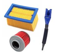 Moto Elemento Aspirazione Per BMW Per G650GS Per Sertao F650GS Per Dakar E650G/R13/ABS Detergente Per Filtro Aria E Aspirazione Per Moto(1 Set)