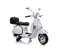 Moto elettrica 12 V per bambini, PX150 bianca, 2-5 anni