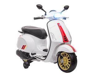 Moto Elettrica AIYAPLAY Scooter Per Bambini Bianco