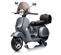 MOTO ELETTRICA PER BAMBINI 12V PIAGGIO VESPA PX125 GRIGIA