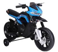 Moto Elettrica per Bambini 6V Azzurra