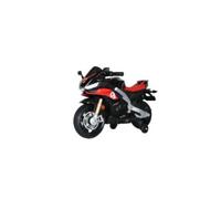 Moto elettrica per bambini aprilia racing rsv4 small 12v nera - design sportivo - adatta per bambini dai 3 anni in su