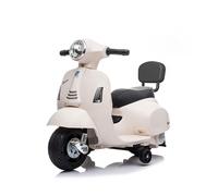 Moto Elettrica per Bambini Licenza Ufficiale Piaggio Vespa GTS 7,2V Bianca