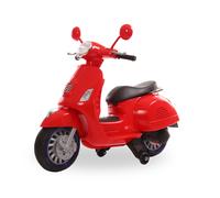 Moto Elettrica Per Bambini Scooter Happy 12V-Rosso