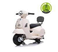 Sport One Moto Vespa Lithium 7,2v Mountable Vehicle Beige Bambini