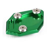 Moto Estensione Cavalletto Pad Per Kawasaki J300 2011-2023 Laterale Ingranditore Slitta Piede Ausiliario(Green)