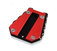 Moto Extender Piede Cavalletto Laterale Estensione Pad Piastra Di Supporto Per Benelli TRK502 TRK520X 2017-2020 2021 2022 2023(Red,1)