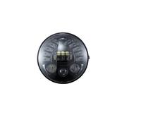 Moto Fanale Faro Adattivo LED 7" Moto Proiettore Adattivo 7 Pollici Per BMW R NineT R9T(Nero)