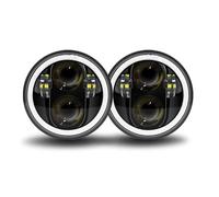 Moto Fanale Faro Moto 5.75 Pollici Lampada Halo Per Rocket III 3 Per Velocità Per Street Per Triple Per Thunder 5 3/4