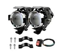 Moto Fari Per NC750X NC750 Anteriore Fendinebbia U5 U7 12V LED Faro Moto Proiettore Faretti Faretti Fendinebbia(U5-Switch-2PCS)