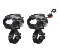 Moto Fari Tondo Per BMW 2 Pezzi Fendinebbia Per Moto Lampada Ausiliaria 6000K Super Bright Driving DRL Kit Lampadine Di Illuminazione A LED