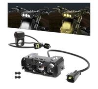 Moto Faro Faro Anteriore Per Talaria Per Sting R MX4 Dirt Bike Light Bar LED Faro Testa Interruttore Luce Kit Aggiornato Off-Road Bike Impermeabile Plug N Play