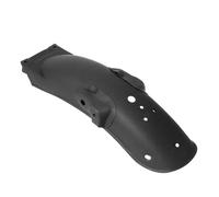 Moto Fender Per Suzuki Nero Cromato Parafango Posteriore In Metallo Per Moto Moto Parafango(Black)
