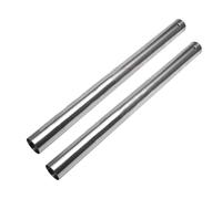 Moto Forcella Anteriore Gambe Camere D'aria Tubi Bar Coppia Per Dyna Fat Bob FXDF 2008 2009 2010 2011 2012 2013 2014 2015 2016 2017 49mm 650mm 46605-06