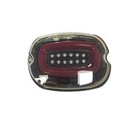 Moto Frena Fanale Posteriore Luce posteriore freno per moto 12V 1X con lente rossa, targa per tutti i modelli FLST 1991-2010, FXST 2002-2010, per Electra Glide