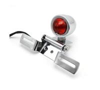 Moto Frena Fanale Posteriore Supporto universale per targa per fanale posteriore da 12 V per moto, freno e stop, per Cafe School, per la maggior parte dei modelli di auto