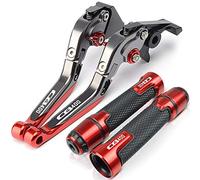 Moto freno e frizione Per ホンダ用 CB400 CB400 /CB400SF/CB400VTEC 1992 1993 1994 1994 1995-1998 Leve Frizione Del Freno Moto Leve Manubrio Maniglia Manico Maniglia(TMAX500 6)