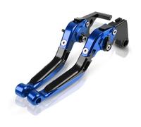 Moto Freno Frizione Leve Per CB300R CB 300R 2014-2018 Accessori Moto CNC Leve Freno Frizione Regolabili Pieghevoli Allungabili Manubrio(Blu)