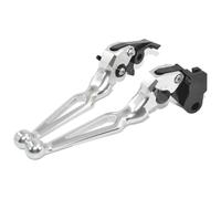 Moto Freno Frizione Leve Per VER&SYS 650 2015-2022 Modificato CNC In Lega Di Alluminio Leva Di Frizione Del Freno Parti Leva Di Frizione Del Freno Del Motociclo(Argento)