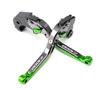 Moto Freno Leve Frizione per Kawasaki Z1000 2007 2008 2009 2010 2011 2012 2013 2014 2015 2016 Allungabile Regolabile Pieghevole Freno Frizione Leve (D)