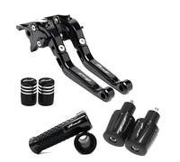 Moto Frizione Leva del Freno per HON@&da CB599/CB600 Hornet 1998-2006 CB900 Hornet 2002-2006 Leva Freno Frizione CNC per Motocicletta con Protezione in Gomma(Y)