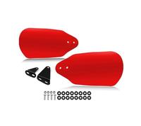 Moto Frizione Paramani Per Touring Per Strada Per Glide Per Electra Per King 2020-Moto Paramani Protezione Manubrio Della Mano Dello Schermo Copertura(Red)