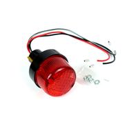 Moto Fucile Stile Rotondo Posteriore Shin Yo Stop e Coda Luce Lampada Rosso