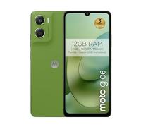 Moto G06 12 GB (4 GB+8 GB RAM Boost)/256 GB color PANTONE TENDRIL, grande schermo 6,88" con suono Dolby Atmos, sistema di fotocamera con IA da 50 MP, IP64, batteria da 5100 mAh