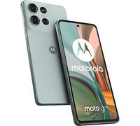 moto g75 5G 256GB, Handy Succulent Green, Kunstleder, Android 14, 8 GB LPDDR4X