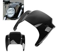 Moto Gloss Black Short Front Mask Cupolino Cover for Harley for V-Rod for Night Rod Muscle 2002-2017 (Color : 2002-2011 Model)