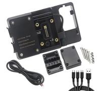 Moto GPS SMART TELEFONO Piastra Navigazione Staffa Adattare Kit Supporto Per BENELLI TRK502 TRK 520X Per Jinpeng X Barra equilibrio(Color3)