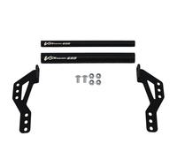 Moto GPS Staffa Supporto Per Navigatore GPS Per Moto Per SUZUKI DL650 Vstrom 650 XT 650XT 2017-2022, Piastra Di Montaggio Regolabile Per Supporto Telefono Navigazione supporto(Black 12mm+22mm 2)
