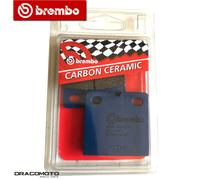 MOTO GUZZI 1000 LE MANS IV 1985 1986 pastiglie freno posteriori CC BREMBO Car...
