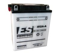 MOTO GUZZI QUATTRO 4C 4T 250 BATTERIA ES ESB12A-A 12V 12AH 1977