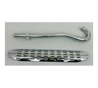 MOTO GUZZI STORNELLO SCRAMBLE 5 MARCE - COLLETTORE SCARICO COMPLETO DI GRIGLIA