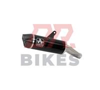 Moto Guzzi V100 Mandello 2023 Arrow Indy-Race Alluminio Scuro Silenziatore Con