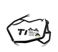 Moto Highway Stunt Cage Crash Bar Adatto Per Benelli TRK502 TRK502X 2017-2023 BJ500GS-A Protezione Serbatoio Motore Barre Protezione Autostradali Paraurti Gabbia Acrobatica(Black 2021-2023)