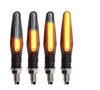 Moto Indicatore di direzione 2 Pezzi Luce Indicatore Di Direzione Per Moto 12 SMD Fanale Posteriore Lampeggiante Lampeggiante Lampeggiante Per Moto Luce Indicatore Di Direzione