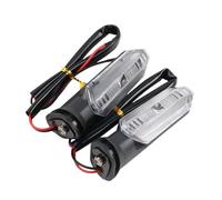 Moto Indicatore di direzione Luce Di Segnalazione Posteriore Per Motocicletta Luce Di Segnalazione Lampeggiante Sinistra E Destra 12V Luce Di Segnalazione Anteriore Per Motocicletta(Transparent)