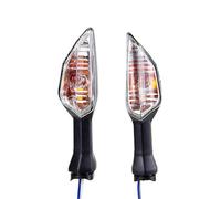 Moto Indicatore Indicatori Indicatori Di Direzione Per Moto Per Kawasaki, Per ZX6R, Z 250, 300, 650, 900, 1000, Per Ninja 400, 650, Per Versys 650, 1000 Luci Stop(CHIARO)