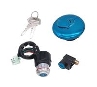 Moto Interruttore A Chiave Compatibile Con Suzuki Per GN125 Per GN125H Interruttore Di Accensione Per Moto Coperchio Tappo Carburante Set Di Chiavi Bloccasterzo Accessori Per Moto